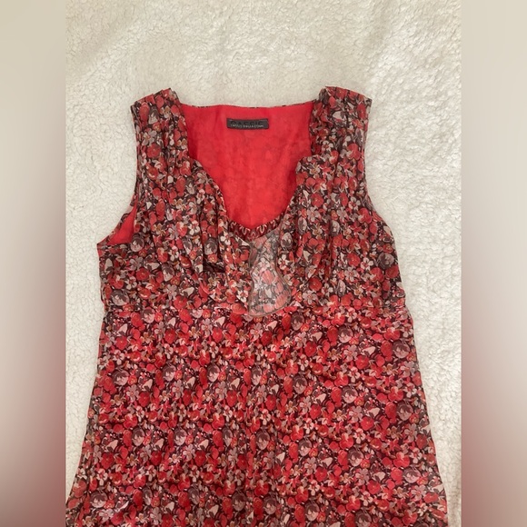 Cassis Red Floral Tank/Tunic - Picture 2 of 3